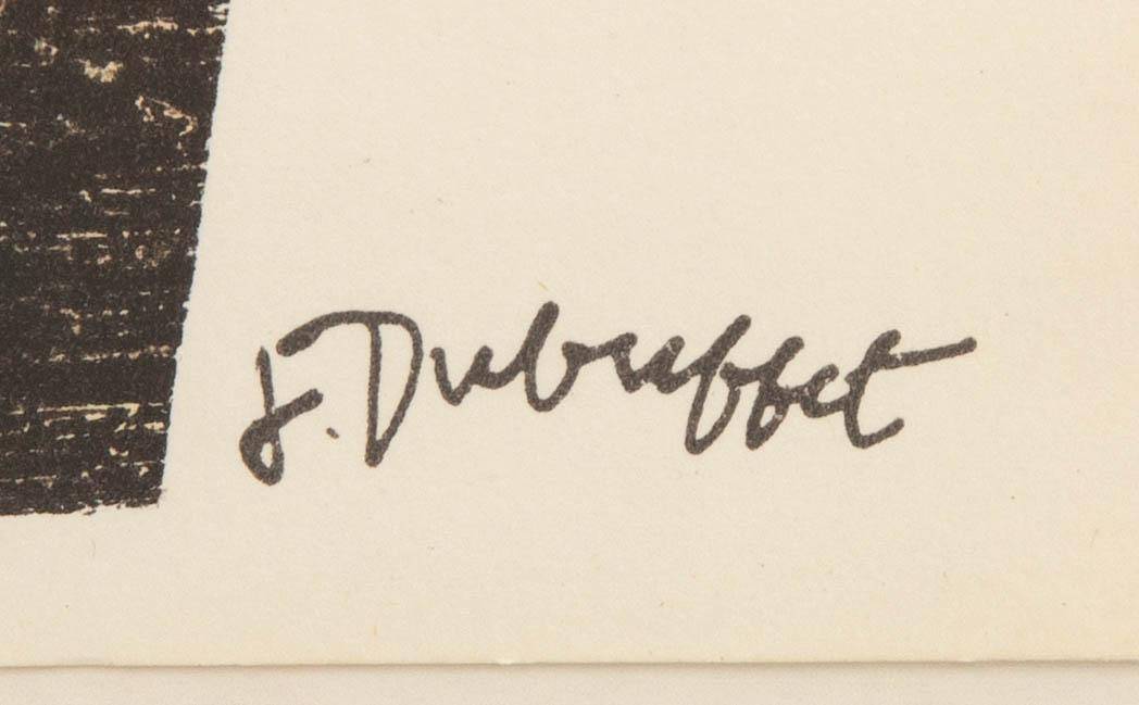 Jean Dubuffet, "The Warrior" 1958.