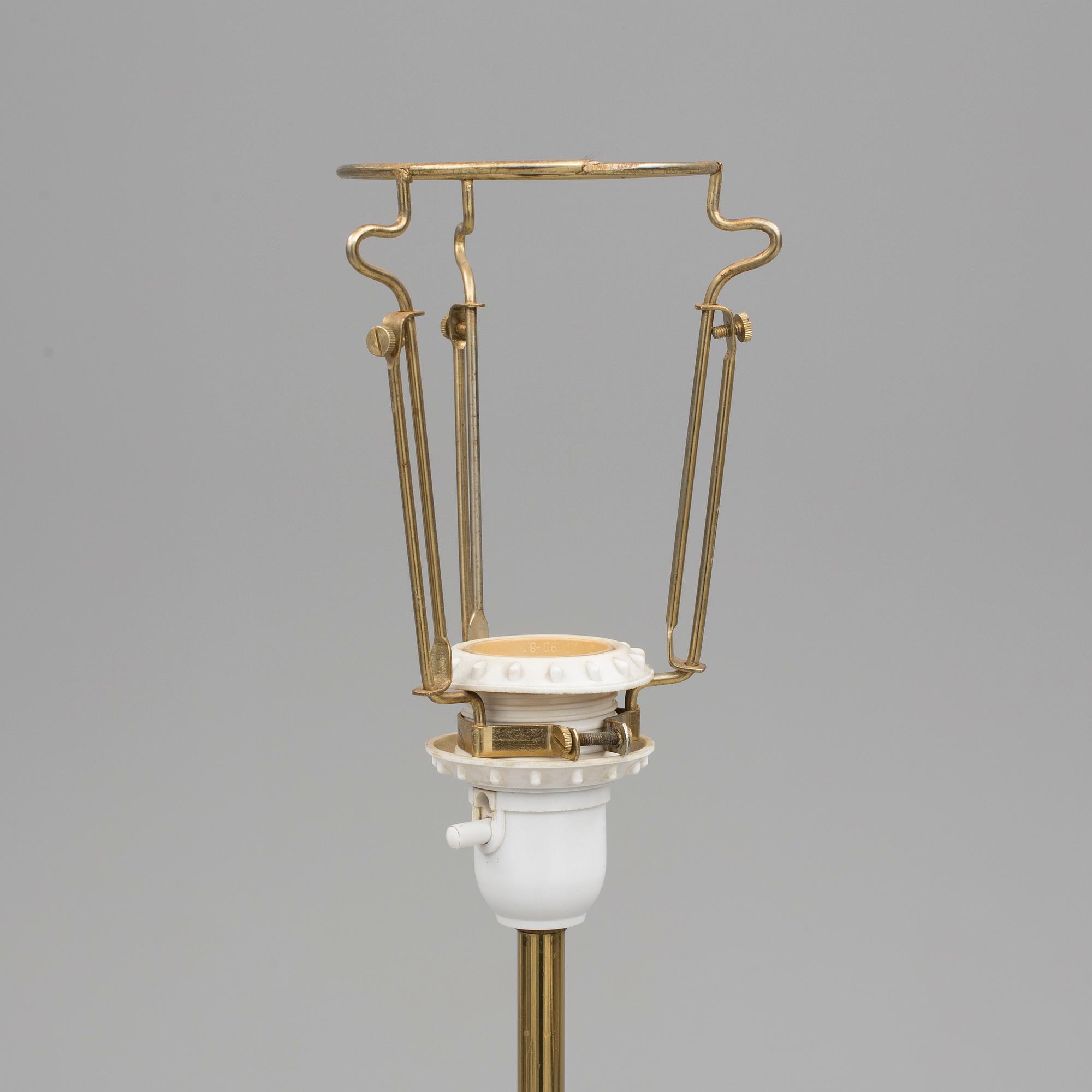 GOLVLAMPA, teak, 1950-/60-tal.