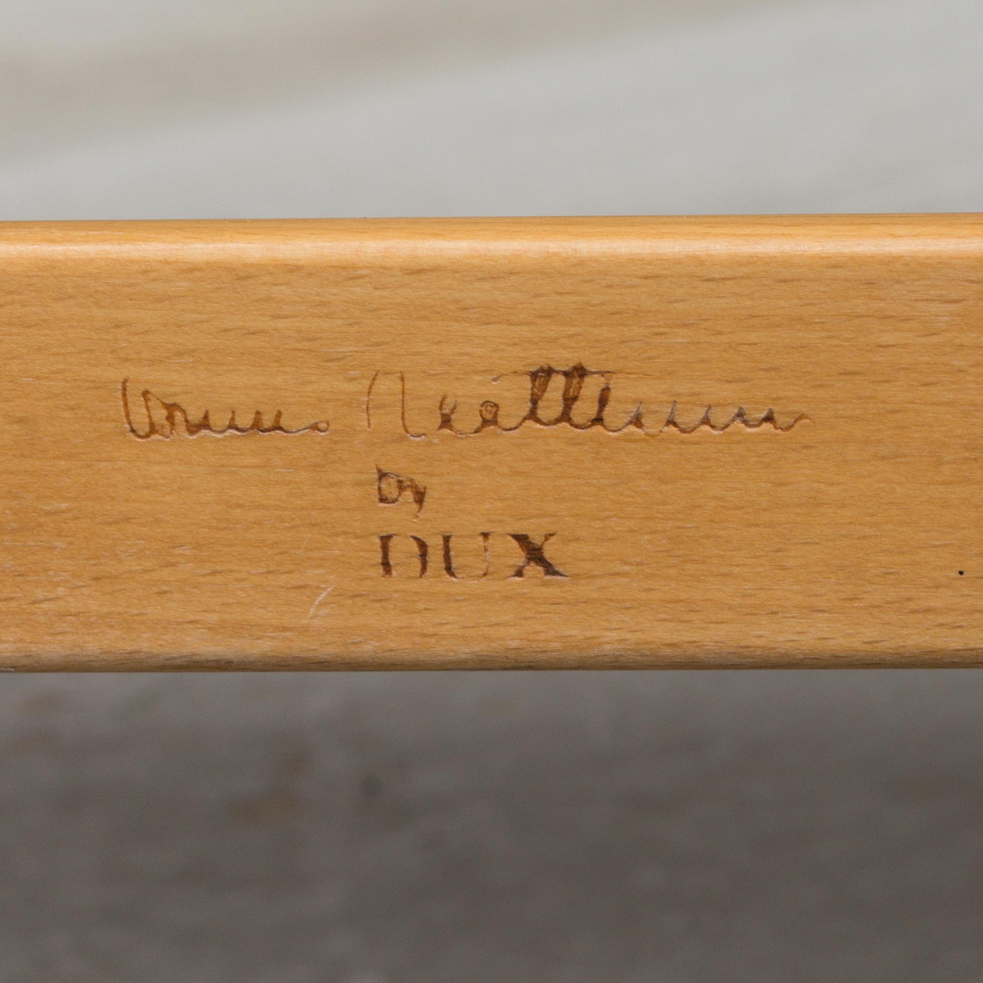 A pair of 'Ingrid' easy chairs by Bruno Mathsson, Dux. Second half of the 20th century.