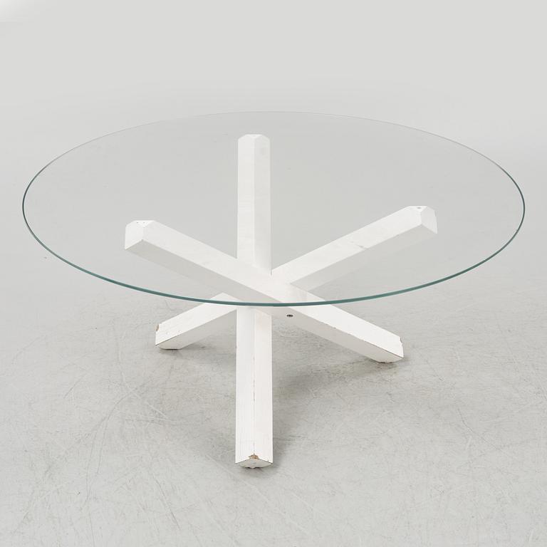 Studio Sovet, an 'Aikido' glass top table, Italy.
