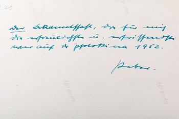 peter Keetman, photography stamped signature verso 1950/60s.