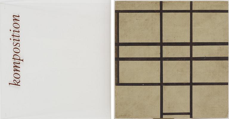 Anders Widoff, "Komposition, Mondrian".