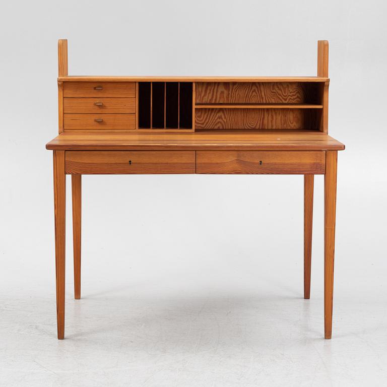 Carl Malmsten, skrivbord med uppsats, "Fryklund".