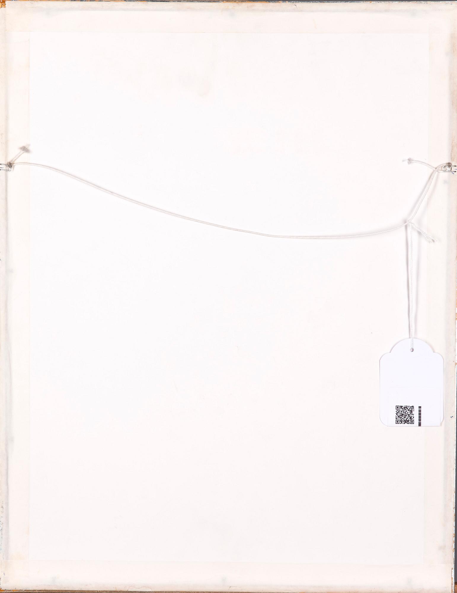 ANITRA LUCANDER, akvarell, med dedikation.