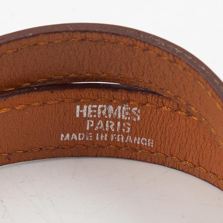 Hermès, "Kelly Double Tour" armband, storlek S.