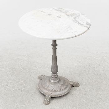 A café table, Byarums Bruk, Vaggeryd, contemporary production.
