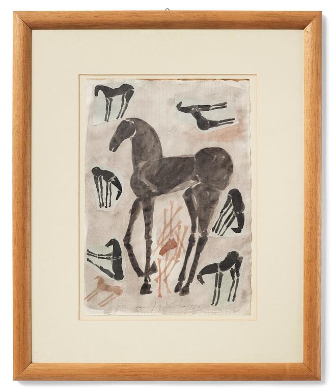 Mimmo Paladino, Utan titel.