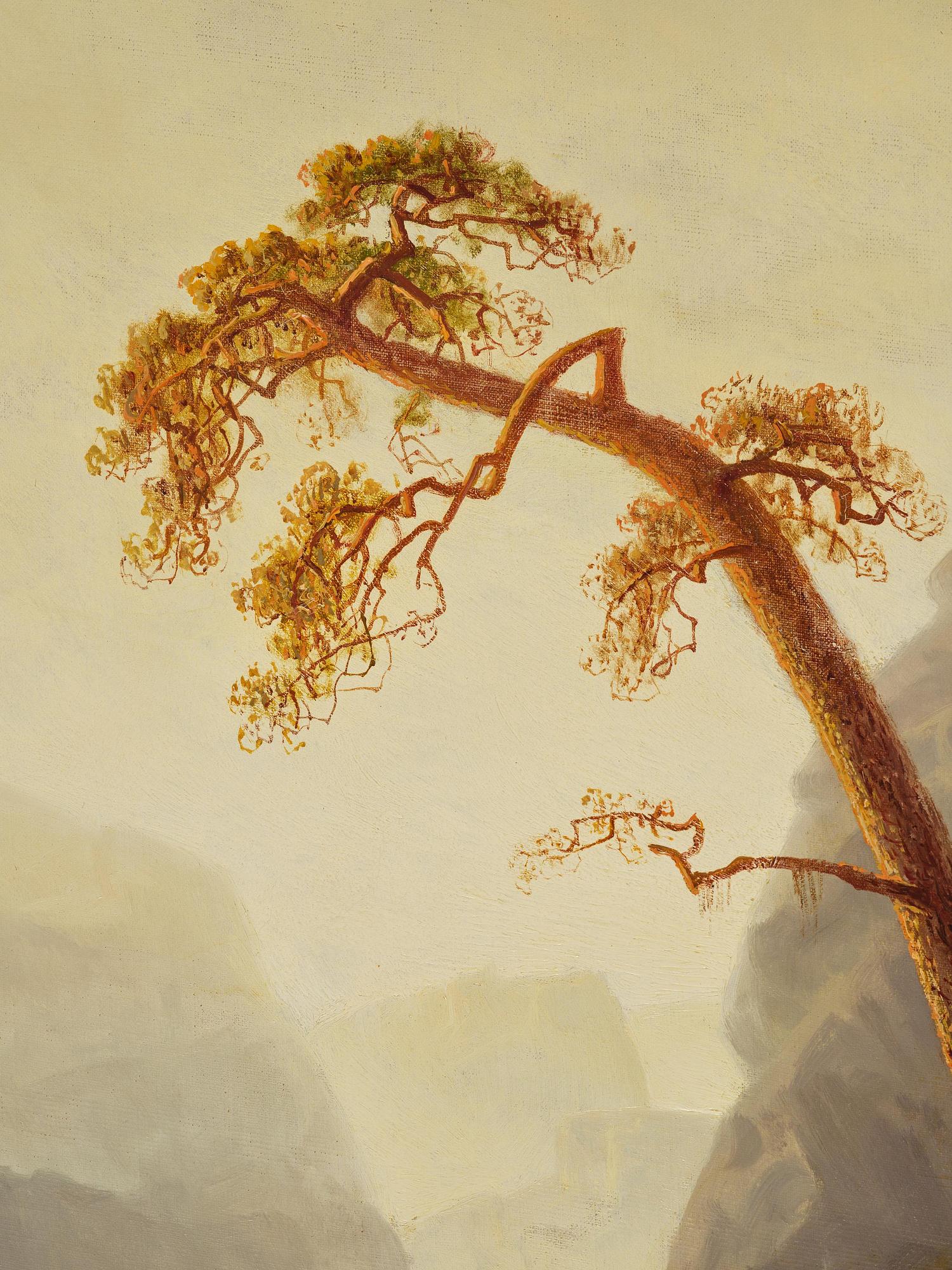 Marcus Larsson, ”Norskt landskap” (Norwegian landscape).