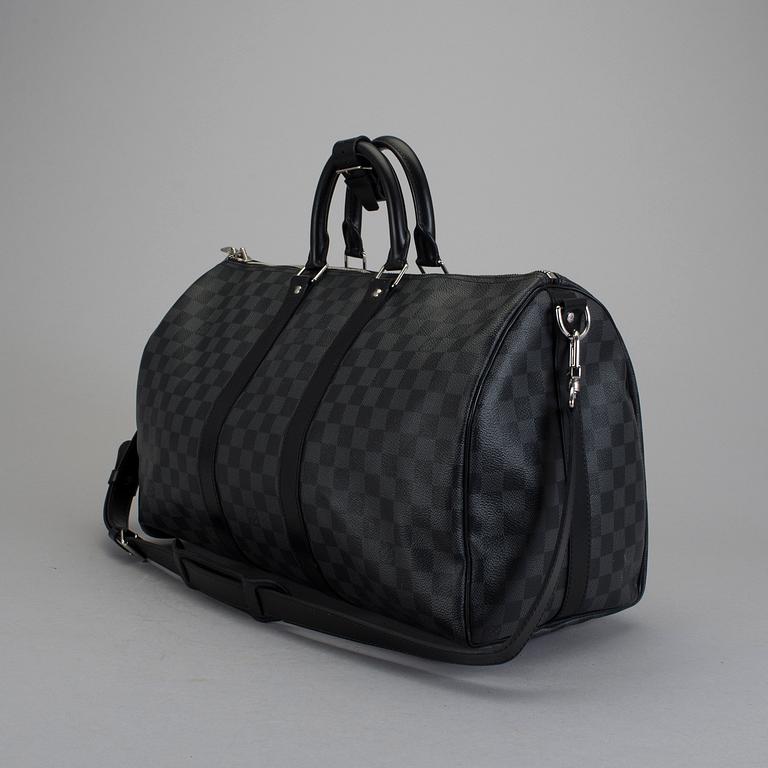KEEPALL, Louis Vuitton, strl 45, med dustbag.