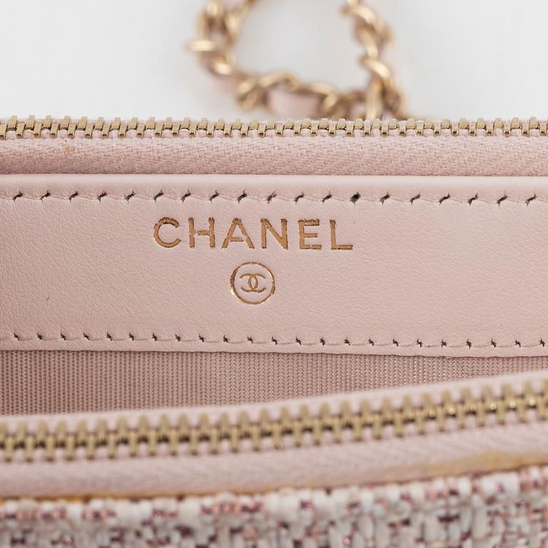 Chanel, väska, "Deauville Double Zip Clutch".