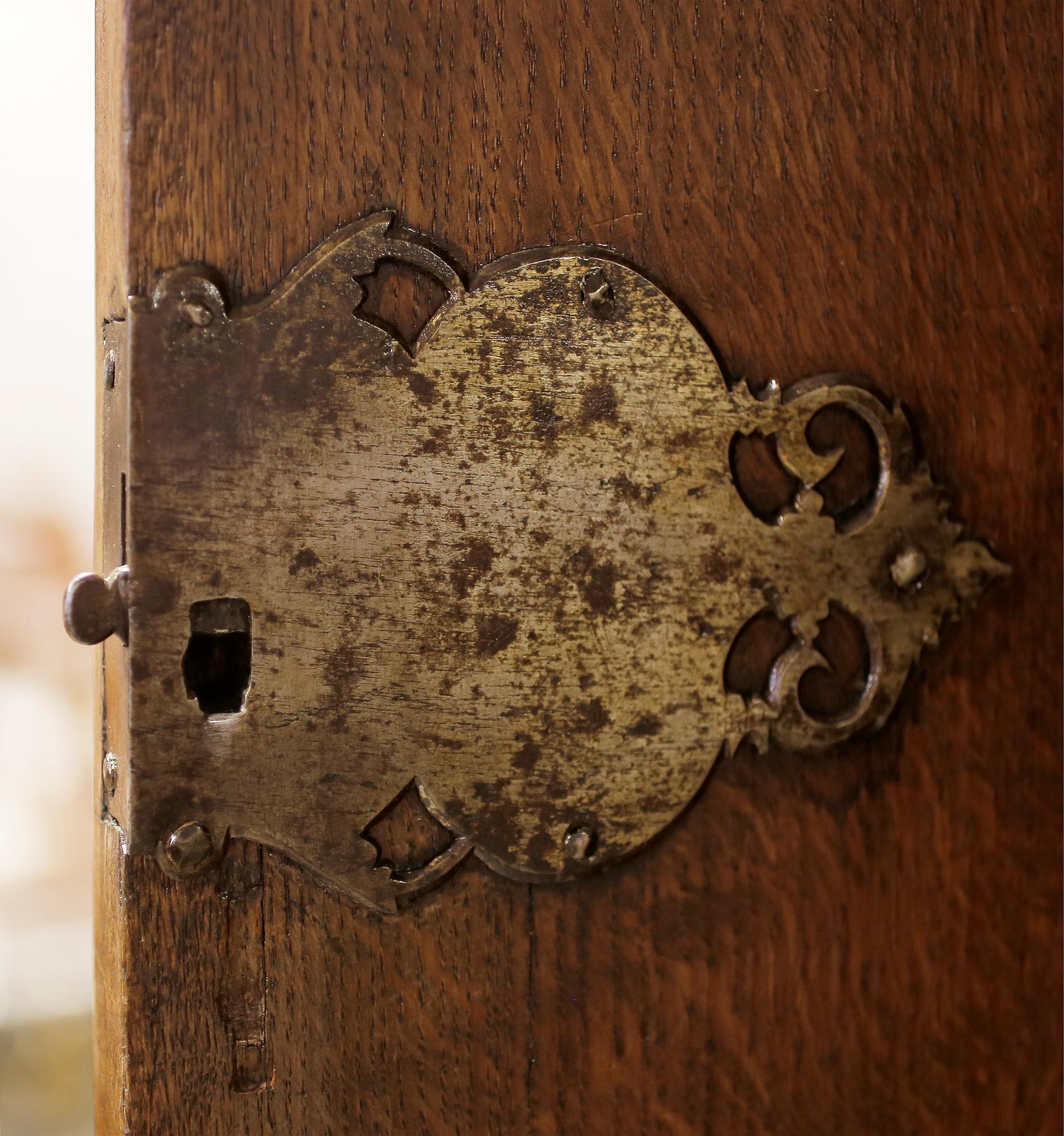 SKÅP, barock-stil, 1800-tal.