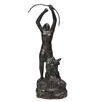 CARL FRISENDAHL, bronze sculpture, signed C. Frisendahl.