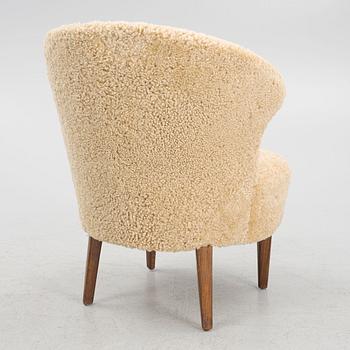 Armchair, Scandinavian Modern, 1940s.