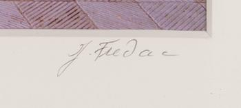 Jeanne Fredac, photograph, signed and dated 2017, numbered 58/80.