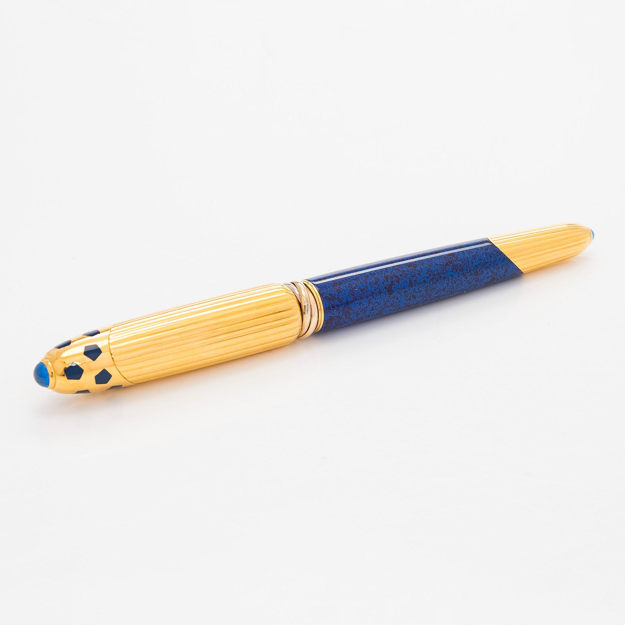 Cartier, a “Panthère de Cartier” fountain pen.
