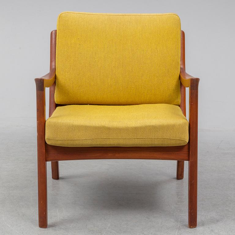 A 'Senator' easy chair by Ole Wanscher, France & Son, Denmark.