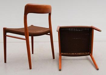 STOLAR, 4 st, JL Möller Models Danmark, 1950-/60-tal.