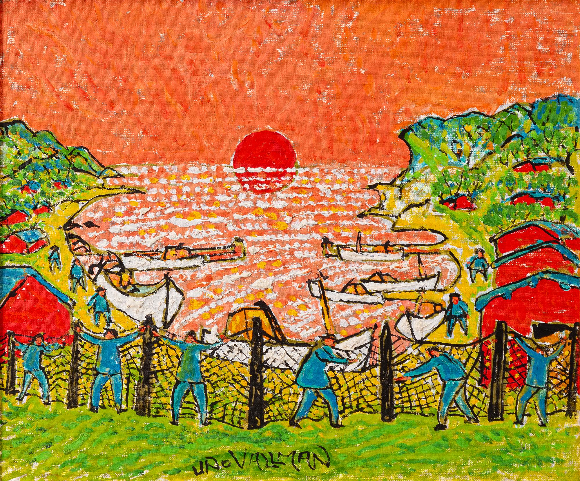 Uno Vallman, Gistäng.