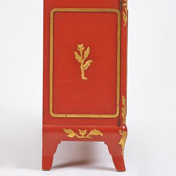 Carl Malmsten, a Swedish Grace showcase cabinet, cabinetmaker Albin Johansson, Stockholm, for Villa Kvikkjokk, 1928.