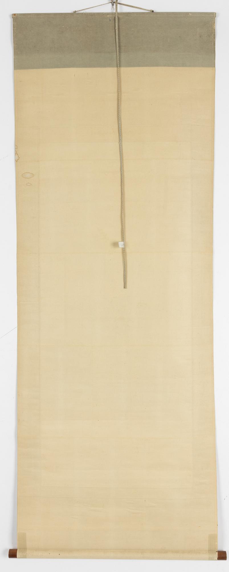 Unidentified artist, ink on silk, Japan, 20th century.