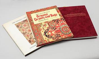 20 books on oriental rugs and carpets, 20th century.