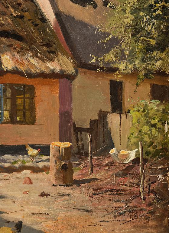 Peder Mork Mönsted, Husmandshuse, Hilleröd.