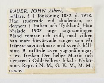 John Bauer,.