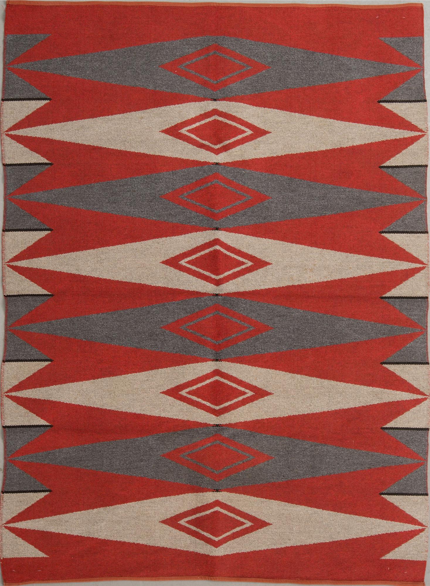 MATTA, dubbelvävd. C:a 201 x 132 cm.