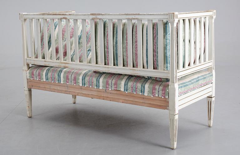 SALONGSGRUPP, 6 delar, gustaviansk stil, 1910-20-tal.