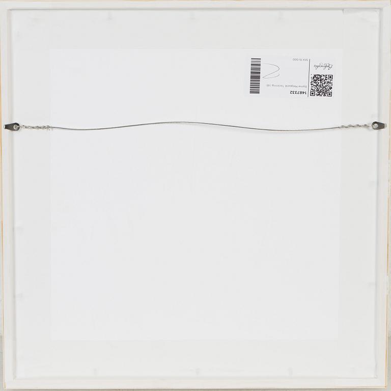 Bjarne Melgaard, kritteckning, signerad.