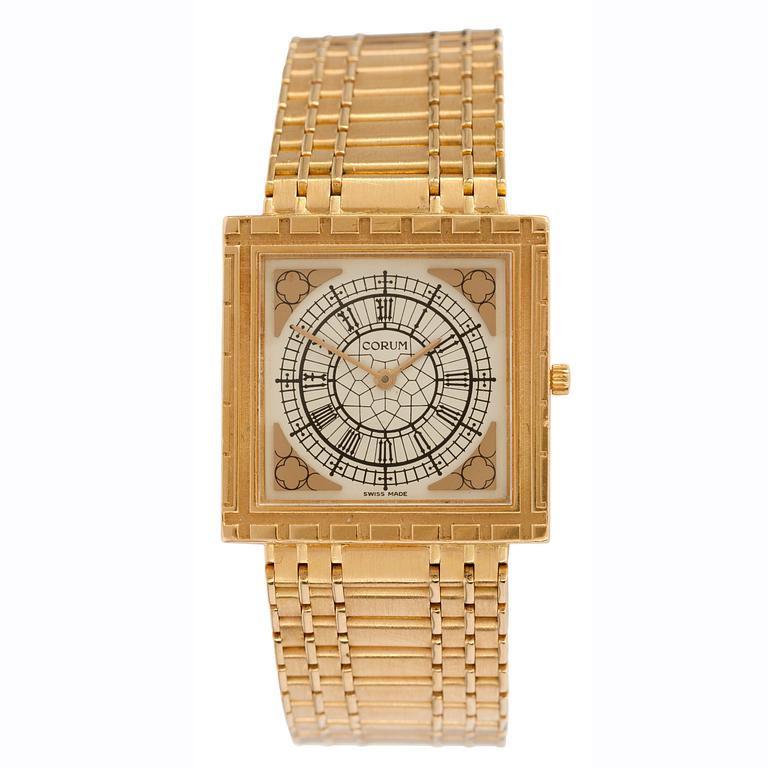 CORUM, 'Big Ben', quartz, guld, 1989.