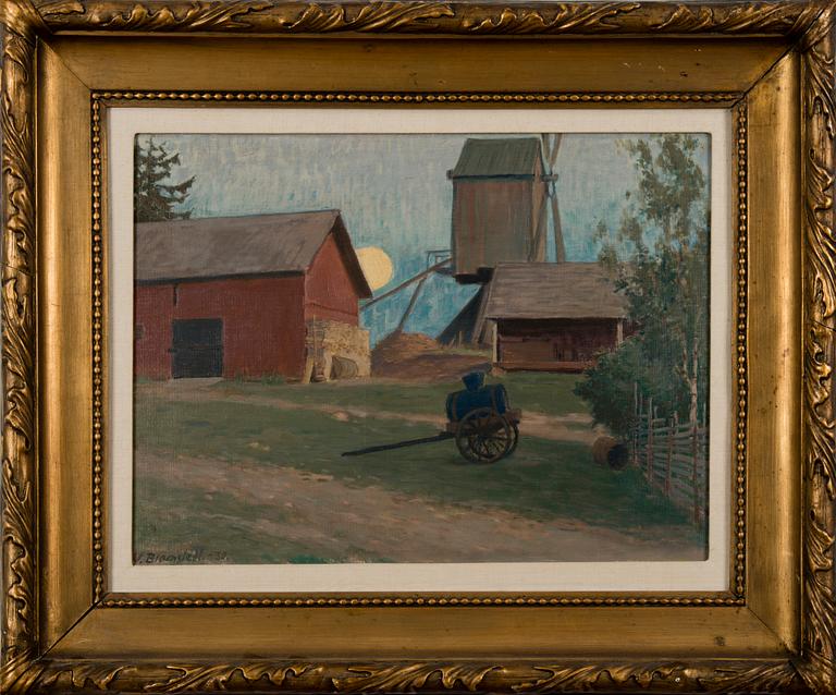 VÄINÖ BLOMSTEDT, VESIKÄRRYT KUUTAMOSSA.