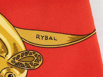 Hermès, scarf, "The Golden Riders".