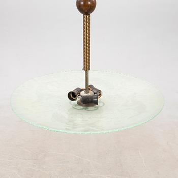 Ceiling lamp 1940s.