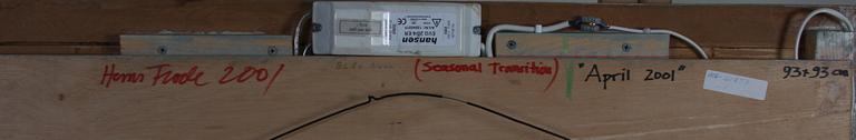 FRODE, HANS, blandteknik/installation, sign o dat a tergo 2001.