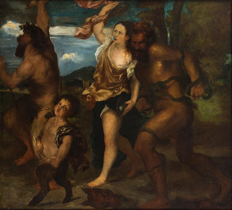 UNKNOWN ARTIST, based on an original by Tititan, oil on canvas, circa 1900.