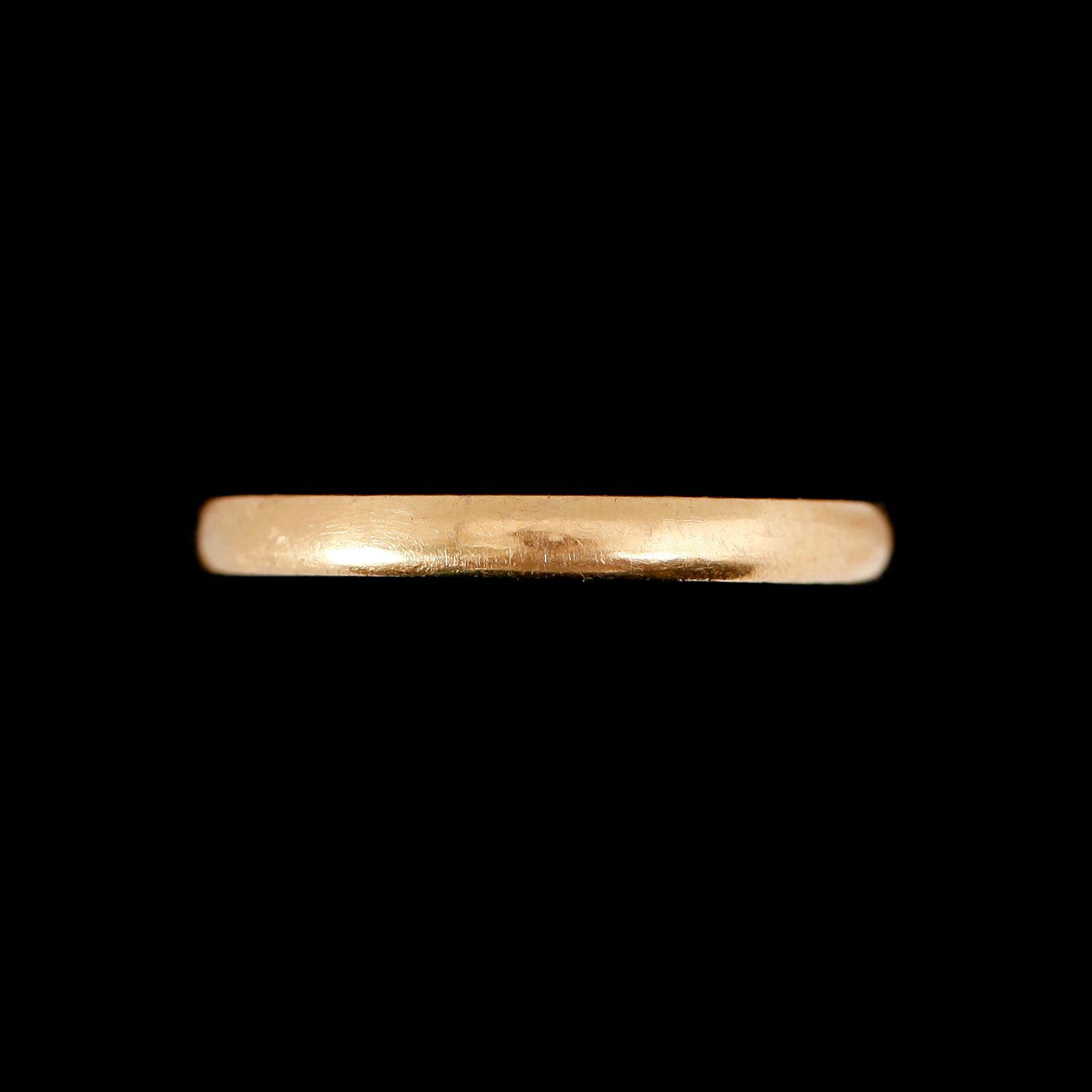 RINGAR, 3 st, 2 st 20 k och 1 st 23 k guld. Vikt ca 9 gram.