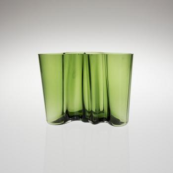 ALVAR AALTO, VAS, glas, "Savoy" 50 år, signerad A. Aalto 1936-1986 Iittala 5506/8000.