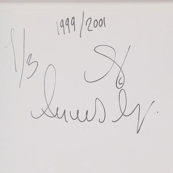 ANDREAS ACKERUP, c-print. Signerad och daterad 1999/2001 a tergo. Numrerad 1/3.