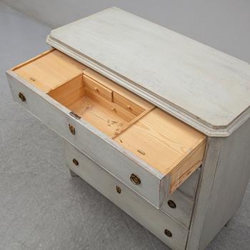 a chest of drawers from the second half of the 19th century.