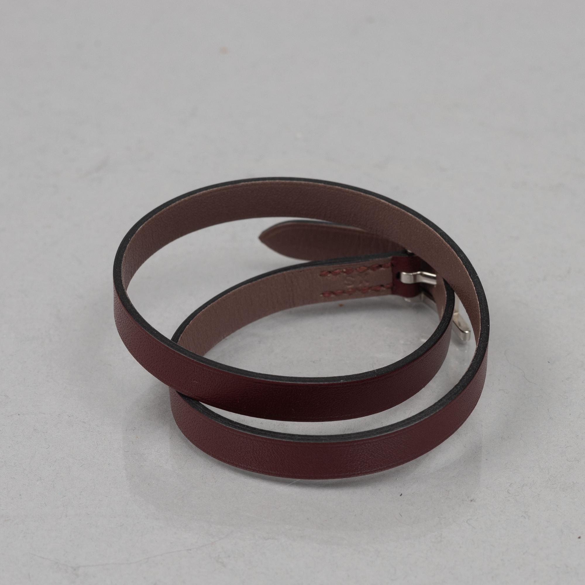 Hermès, armband "Behapi Double Tour".