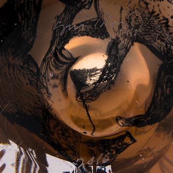SINI MAJURI, glasskulptur, signerad Sini Majuri 2016.