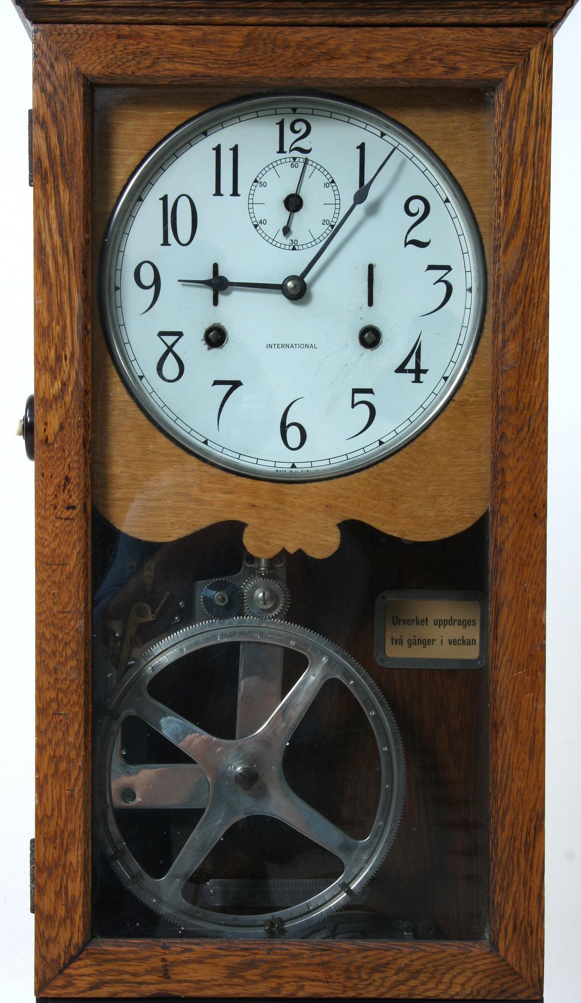 STÄMPELUR, jugend, tidigt 1900-tal.