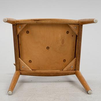Hans J. Wegner, stolar, 6 st, "W1", C.M. Madsens Fabriker, Danmark 1950/60-tal.