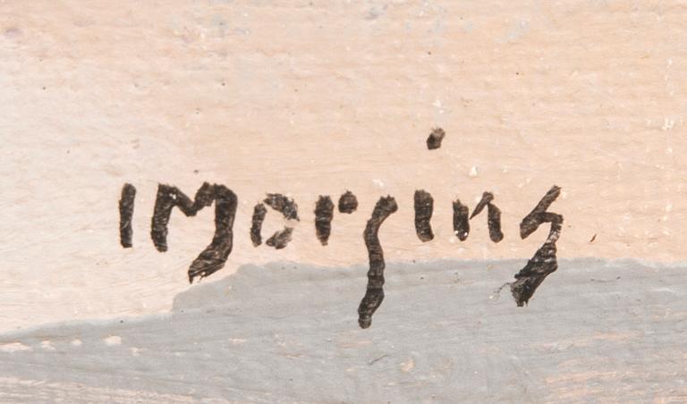 Ivar Morsing, olja på pannå signerad.