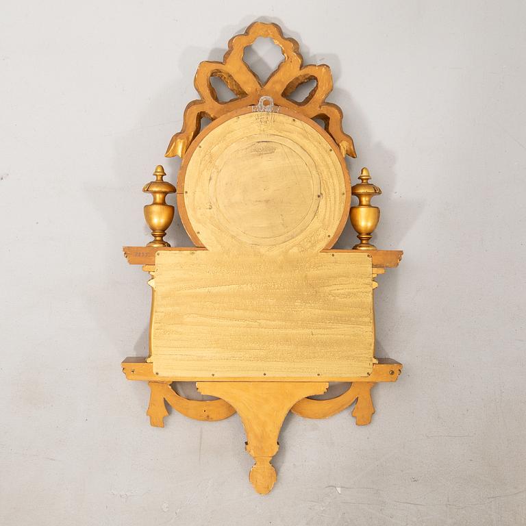Wall clock, Gustavian style, mid/second half of the 20th century.