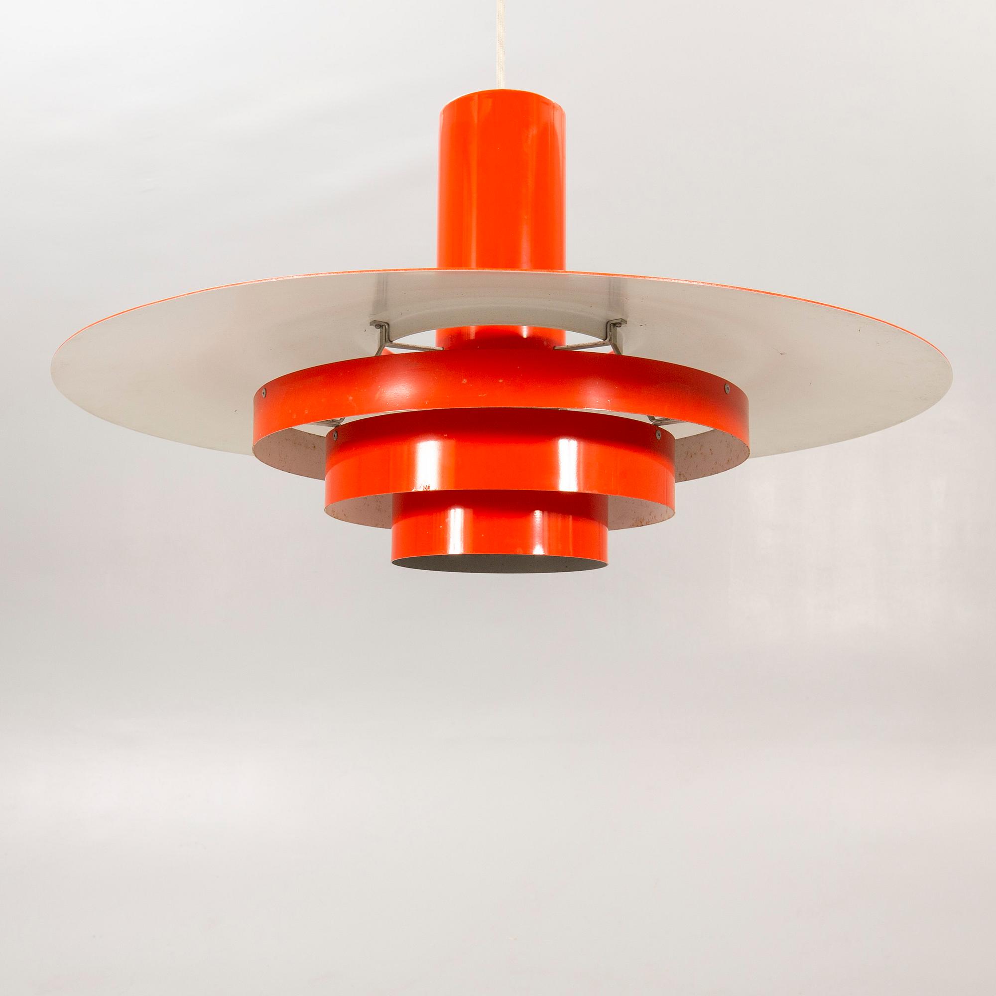 A Skaarup and Jespersen, "Karlebo" ceiling pendant for Fog & Mörup Denmark, 1960s.