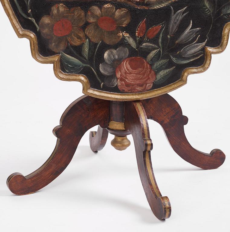 Fällbord, Sverige, 1700-talets första hälft, Senbarock.