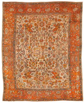 1773. ANTIQUE USHAK. 489 x 413 cm.