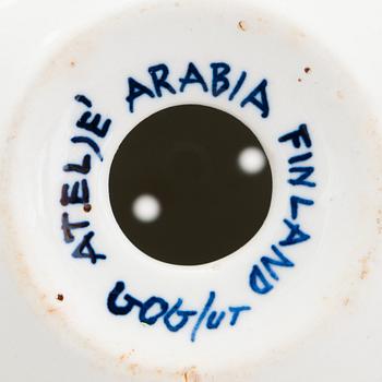 Gunvor Olin-Grönqvist, A 8-piece porcelain tableware set "Köökki" for Arabia, latter part of the 29th century.